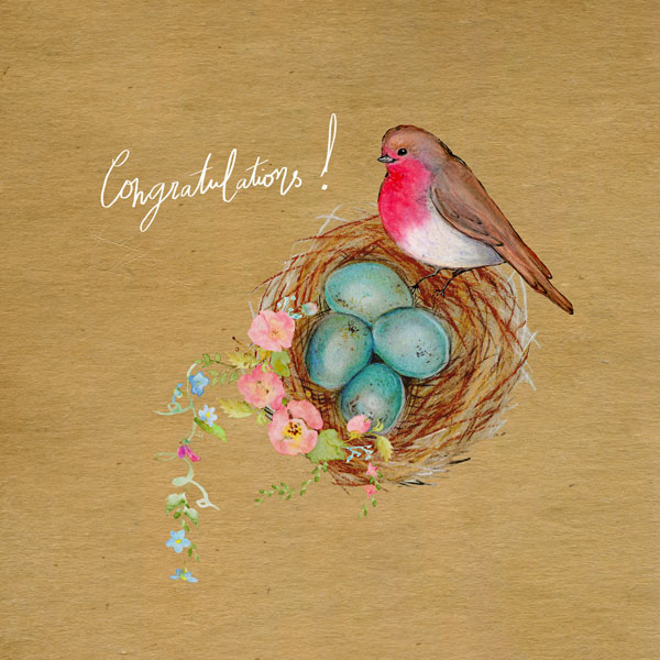 Robin-egg-Congrats-card